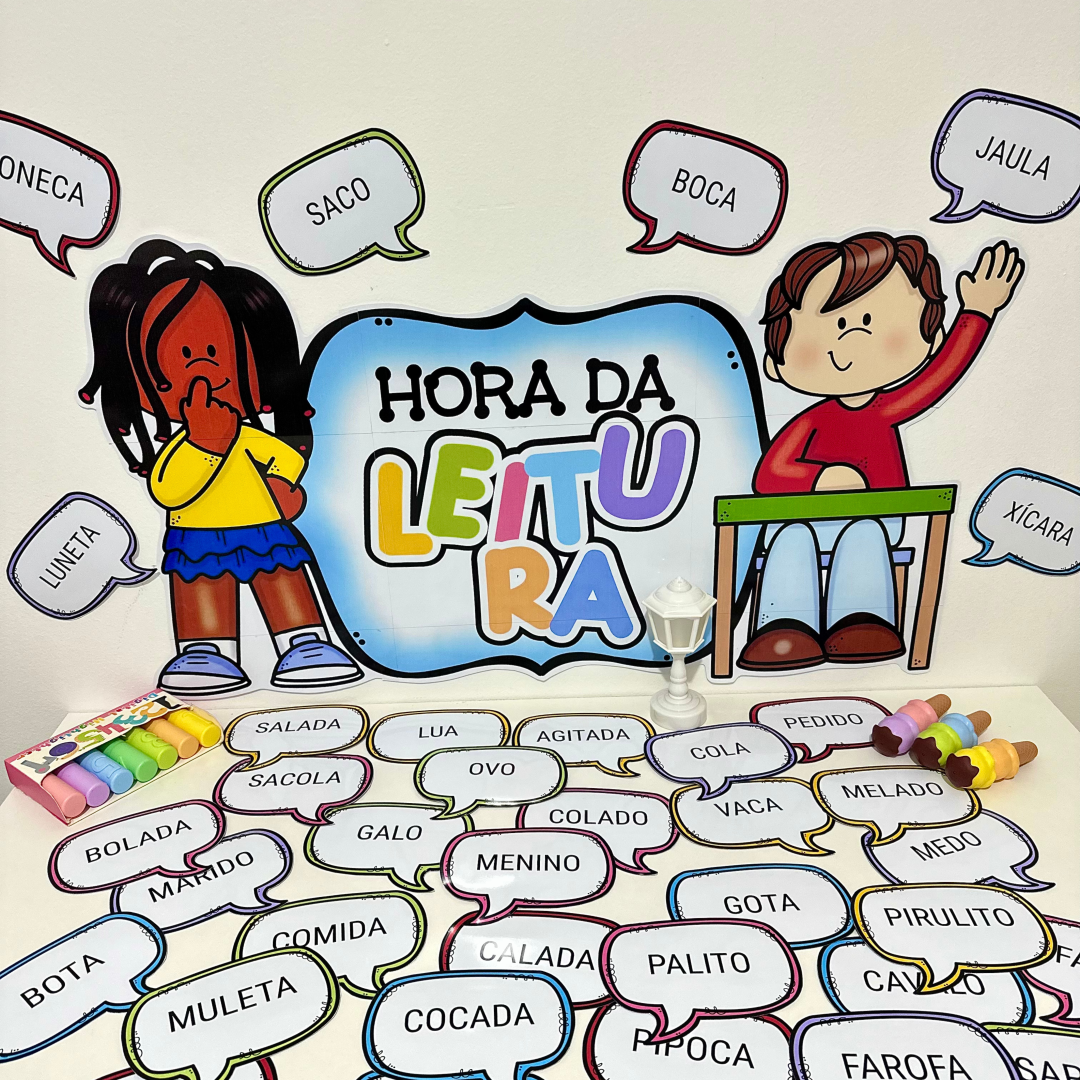 Hora da Leitura - palavras simples