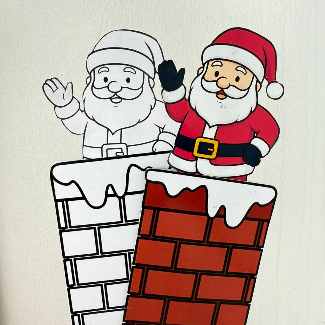Papai Noel Descendo na Chaminé – Atividade Interativa e Natalina!